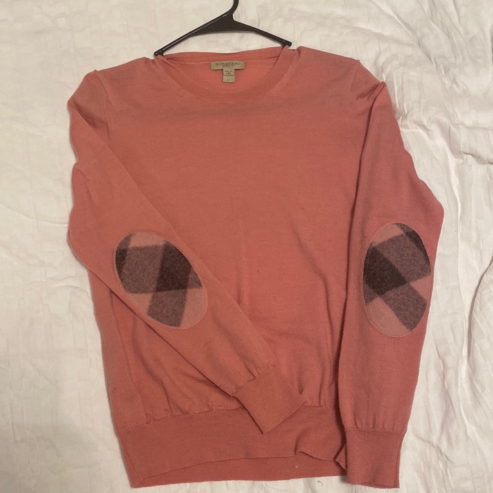 Burberry pink wool sweater